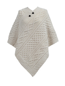 Mulligan Clan Aran Poncho