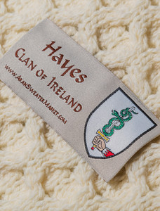 Hayes Clan Aran Throw 3 Hayes Clan Aran Throw