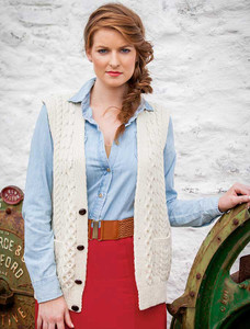 Women's V-Neck Waistcoatâ