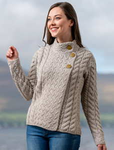 Super Soft Trellis and Cable Cardiganâââââ