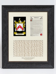 Freeman Clan Aran & History Display