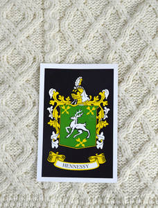 Hennessy Clan Aran Throw 1 Hennessy Clan Aran Throw