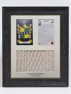 Barnes Clan Aran & History Display