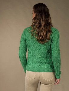 Revere Button Collar Aran Cardiganâââ 8 Revere Button Collar Aran Cardiganâââ