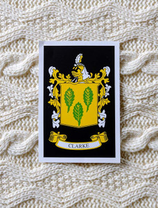Clarke Clan Aran Wrap