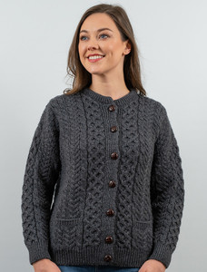 Merino Wool Aran Lumber Jacketâ 4 Merino Wool Aran Lumber Jacketâ