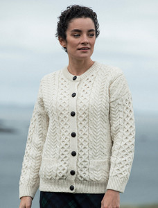 Merino Wool Aran Lumber Jacketâ 8 Merino Wool Aran Lumber Jacketâ