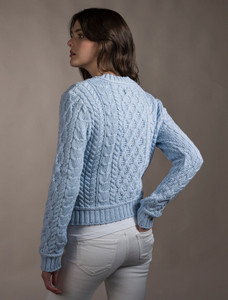 âLadiâes Croppâeââd Aran Sweater 29 âLadiâes Croppâeââd Aran Sweater