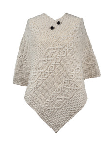 Carr Clan Aran Poncho