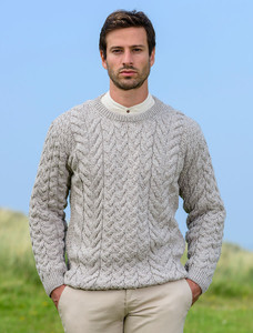 Super Soft Aran Crew Neck Sweaterâ 2 Super Soft Aran Crew Neck Sweaterâ