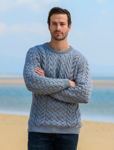 Super Soft Aran Crew Neck Sweaterâ 3 Super Soft Aran Crew Neck Sweaterâ