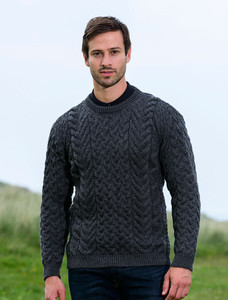 Super Soft Aran Crew Neck Sweaterâ 4 Super Soft Aran Crew Neck Sweaterâ