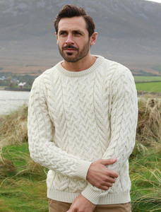 Super Soft Aran Crew Neck Sweaterâ 6 Super Soft Aran Crew Neck Sweaterâ