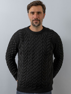 Super Soft Aran Crew Neck Sweaterâ 8 Super Soft Aran Crew Neck Sweaterâ