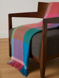 Lambswool Throw - Multi-Colour