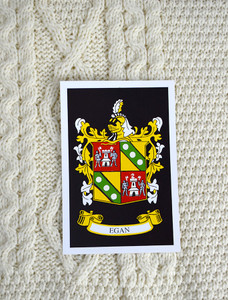 Egan Clan Aran Throw