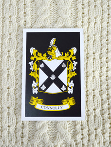 Connolly Clan Aran Throw