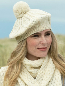 Ladies Merino Wool Tam Hat