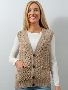 Women's V-Neck Waistcoat