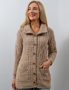 Button-Down Patchwork Cardiganâââ