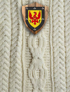 Mc Allister Clan Aran Throw