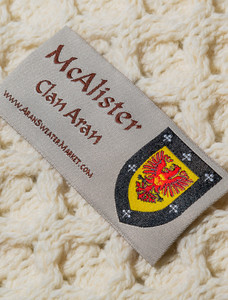 Mc Allister Clan Aran Throw