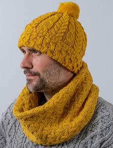 Mâen's Super Soft Arâan Infâinity Scarf-bk 6 Mâen's Super Soft Arâan Infâinity Scarf-bk