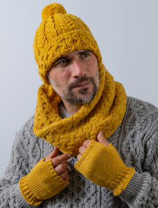 Mâen's Super Soft Arâan Infâinity Scarf-bk 7 Mâen's Super Soft Arâan Infâinity Scarf-bk