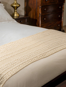 Foley Clan Aran Bed Runner
