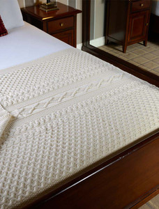 Burke Clan Aran Throw