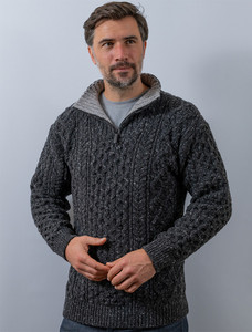 Wâool Casâhâââmere Aran Troâyer Sweater
