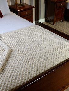 Carey Clan Aran Throw