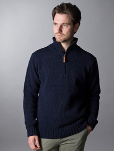 âDoneâgal Tweed Hâalf Zip Sweaterâ