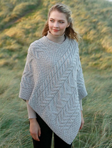 Super Soft Cable Stitch Ponchoâââââââ
