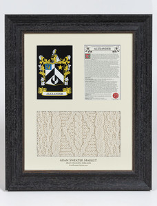 Alexander Clan Aran & History Display